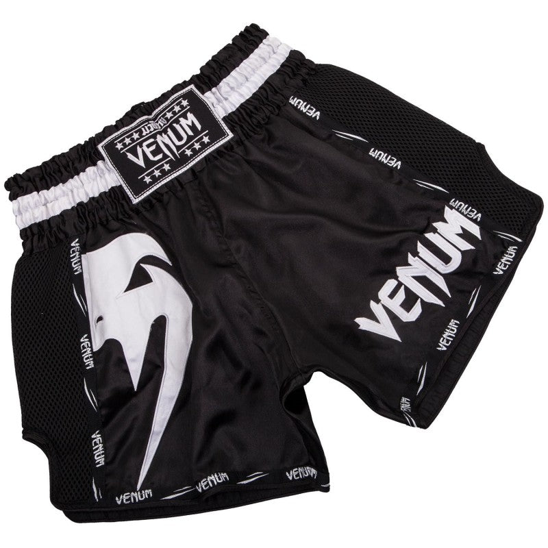 Giant Muay Thai Shorts - Black/White